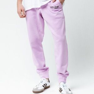 Lilac Adidas Sweatpants